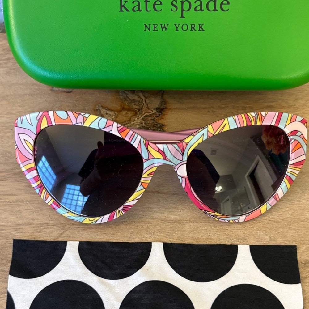 Kate Spade hello sunshine Colorful Patterned Sunglasses